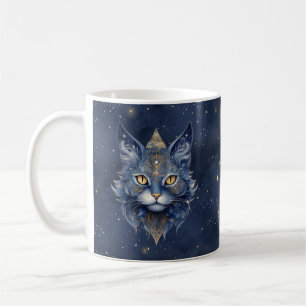 Sternzeichen Skorpion & Himmels-Katze Tasse