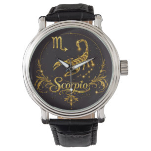 Sternzeichen Skorpion Horoskop Armbanduhr