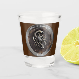 Sternzeichen Skorpion Skorpion Anpassen Persönlich Schnapsglas