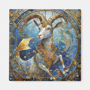 Sternzeichen - Steinbock der Meeresziege Magnet