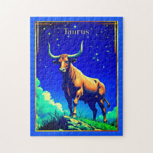 Sternzeichen Stier verwurzelt in Erde und Himmel