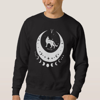 Sternzeichen Widder Horoskop Astrologie Katze Halb Sweatshirt