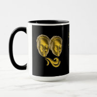 Sternzeichen Zwillinge, gold -