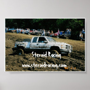 Steroid Racing Poster