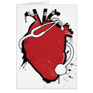 stéthoscope anatomique de coeur