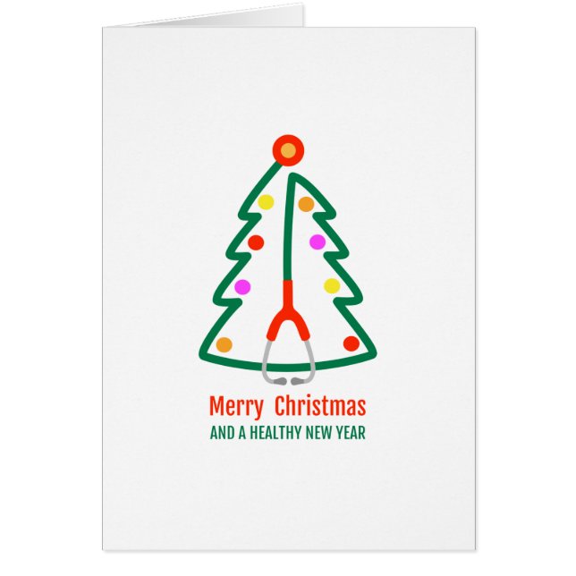 Stethoscope Christmas Tree (Vorne)