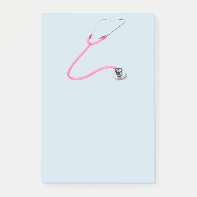 Stethoscope Doctor Physician Destiny Destiny's Post-it Klebezettel (Vorderseite)