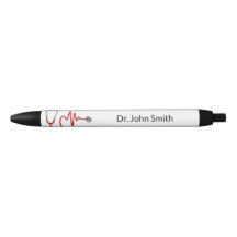 Stethoscope ECG Wave Medical EKG Heartbeat Line