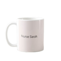 Stéthoscope Floral Élégant Mug Café Aquarelle Infi