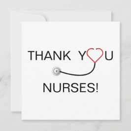 Stethoscope Heart Nurse Vielen Dank