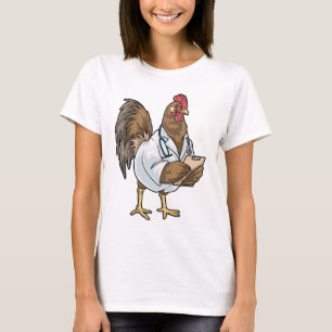Stethoscope, Hühnerarzt T-Shirt