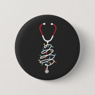 Stethoscope Medical Supplies Weihnachtsbaumleuchte Button