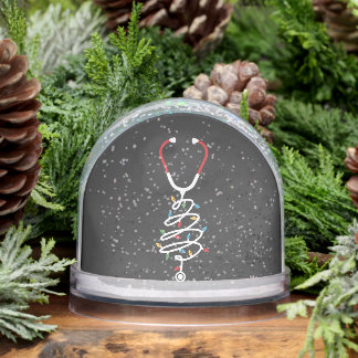 Stethoscope Medical Supplies Weihnachtsbaumleuchte Schneekugeln