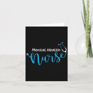 Stethoscope Mental Health Nurse Karte