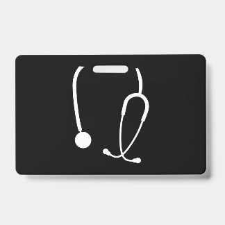 Stethoscope Nurse Doctor Funny Nurse Ausweis