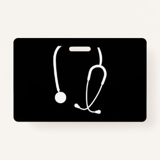 Stethoscope Nurse Doctor Funny Nurse Ausweis