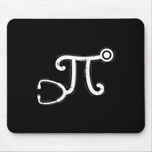 Stethoscope Pi Day Coole Mathematik Symbole Mousepad