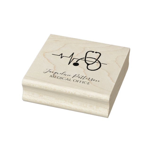 Stethoscope Sign Gummistempel (Stempel)