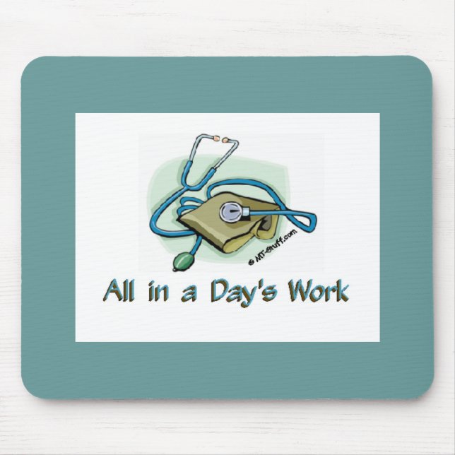 Stethoskop 2 mousepad (Vorne)