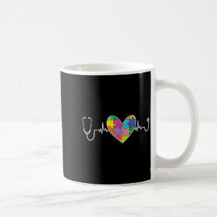 Stethoskop Krankenschwester Pflege Schrubben Autis Kaffeetasse