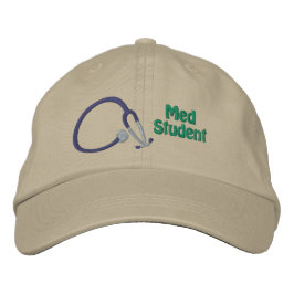 Stethoskop Med Student bestickte Cap Bestickte Baseballkappe