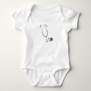 Stethoskop-T-Shirts und Geschenke Baby Strampler