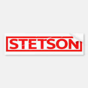 Stetson Briefmarke Autoaufkleber