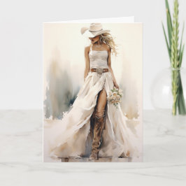 Stetson & Lace Wedding: Rustikale Stimmen Karte