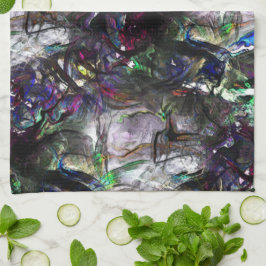 Stettete "schwere Farben" überlagern sich in Misch Geschirrtuch