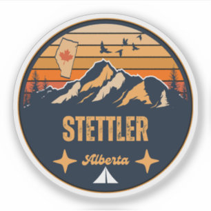 Stettler, Alberta Aufkleber