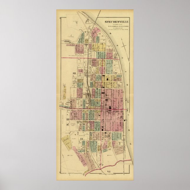 Steubenville, Ohio Poster (Vorne)