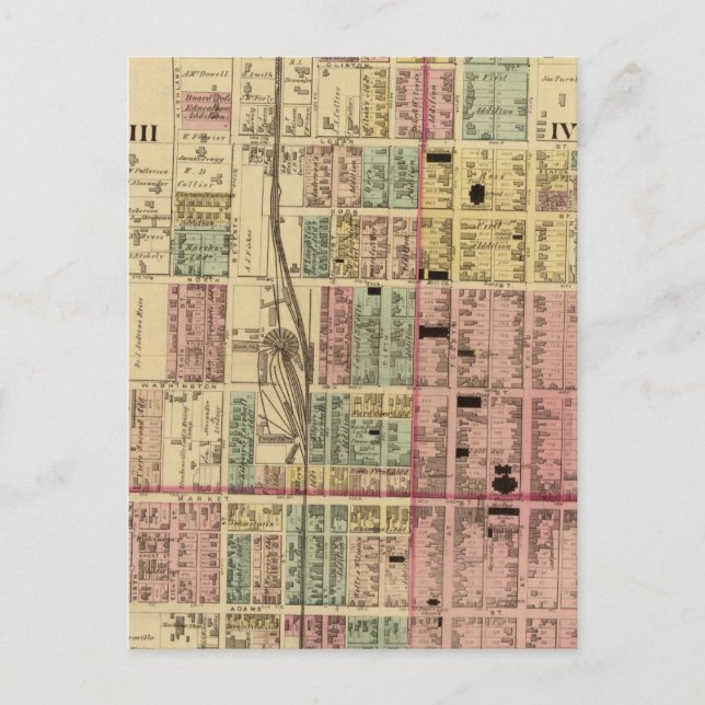 Steubenville, Ohio Postkarte (Vorderseite)