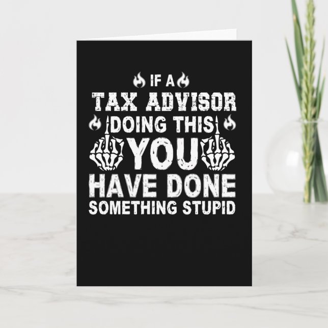 Steuerberater Karte (Vorderseite)