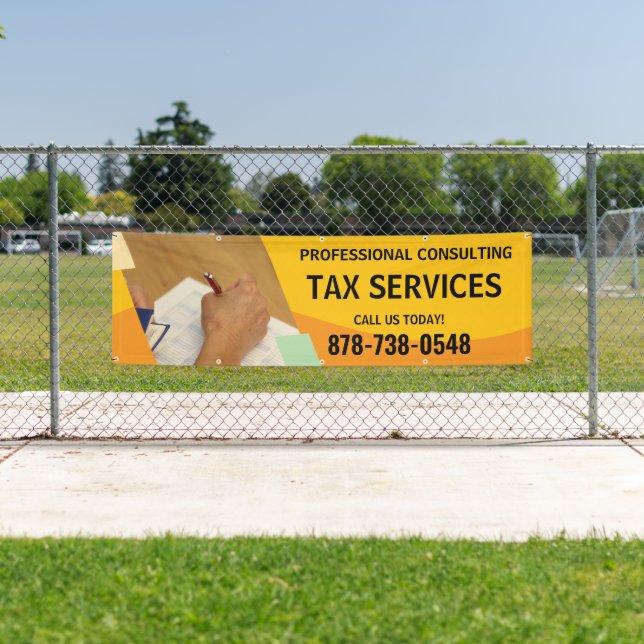 Steuerberatung im Freien Zollbanner Banner (Insitu)
