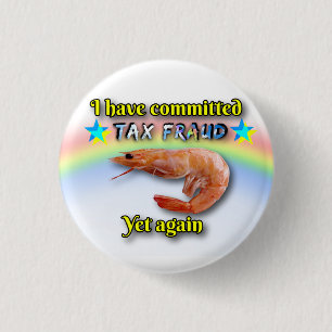 Steuerbetrug-Button Button