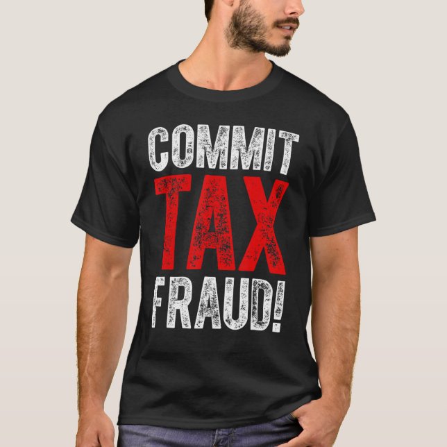 Steuerbetrug in der EU Politisch_1 T-Shirt (Vorderseite)