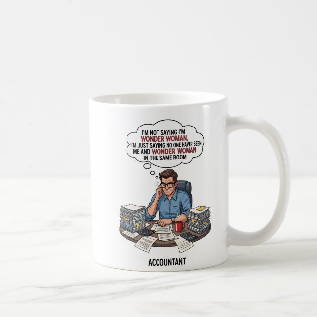 Steuerexperten-Lebensessentials – Professionelle F Kaffeetasse (Rechts)