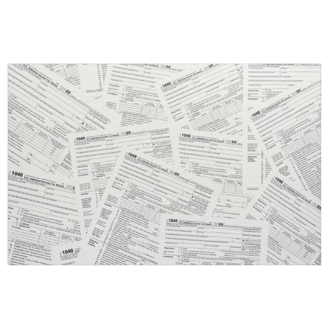 Steuerformulare 1040 stoff (Yard (91,4 cm))