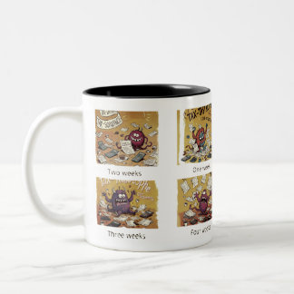 Steuerfreude Zweifarbige Tasse