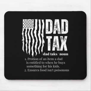 Steuerliche Definition - Witziger Vatertag Mousepad