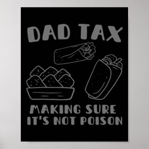 Steuerliche Gewährleistung, dass es kein Gift Väte Poster