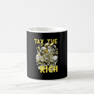 Steuern für Reiche Kaffeetasse