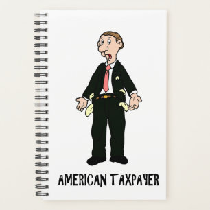 Steuerplaner IRS Joke Taxday Spaß Funny Broke Planer