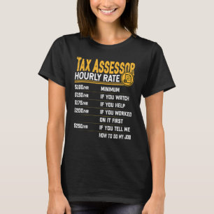 Steuerprüfer für die Stundensteuererhebung T-Shirt