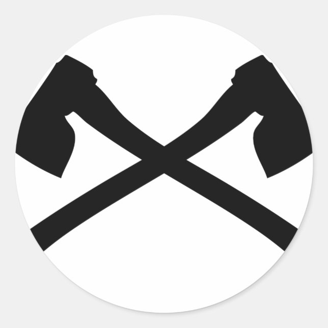 Steuerzeichen Runder Aufkleber (Vorderseite)