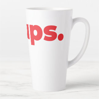 Steups Latte Tasse - Rot