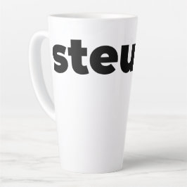 Steups Mug - Black Milchtasse