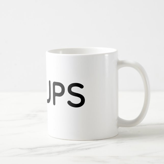 STEUPS Mug. Minimalist Edition Kaffeetasse (Rechts)