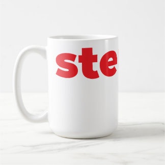 Steups-Tasse - Rot Kaffeetasse