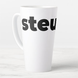 Steups-Tasse - Schwarz Milchtasse
